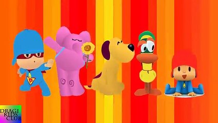 Pocoyo Finger Family Cartoon for Kids | Pocoyo Nursery Rhymes Animation Songs for Children