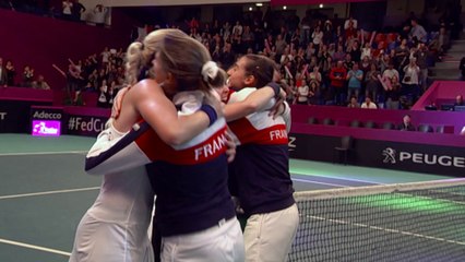Fed Cup - Au cœur des Bleues (4/9), Paris-Coubertin février 2014