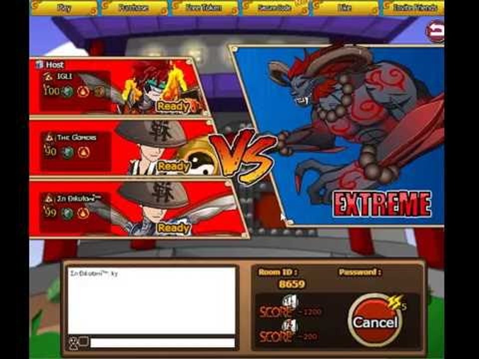 NINJA SAGA - 3vs3 PVE FIGHT