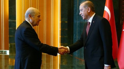 Devlet Bahçeli İlk Kez 29 Ekim Kutlaması İçin Beştepe'de