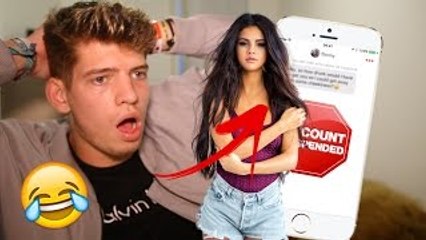 SELENA GOMEZ TEXT PRANK GOES WRONG!?