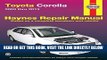 [EBOOK] DOWNLOAD Toyota Corolla 2003 thru 2013 (Haynes Repair Manual) GET NOW