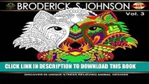 Read Now Animal: Discover 50 Unique Stress Relieving Animal Designs (Adult Coloring Books - Art