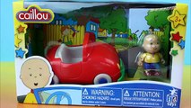 Caillous Car Caillou drives in his Car picks up Leo & has an accident with Barney & Baby Bop