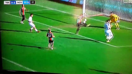 Ternana vs Novara 3 - 2 ADOJAN goal 29-10-2016 (HD)