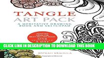 Read Now Tangle Art Pack: A Meditative Drawing Book and Sketchpad - Adapted from the Best-Selling