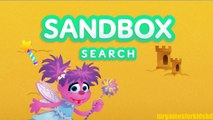 Sesame Street Abby Cadabby Sandbox Search Letters Family Game