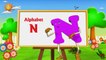Letter N Song - 3D Animation Learning English Alphabet ABC Songs For children