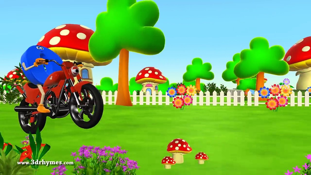 Letter O Song - 3D Animation Learning English A...