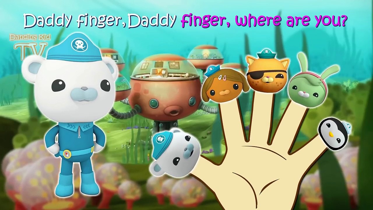 Octonauts Finger Family / Nursery Rhymes - Vidéo Dailymotion