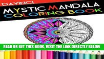 Read Now Mystic Mandala Coloring Book: Adult Coloring Book With Therapeutic Designs   Patterns for