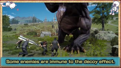 Final Fantasy XV - gameplay du Mog