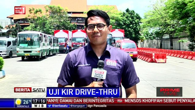 Drive Thru Uji KIR, Percepat Pelayanan Uji Kendaraan