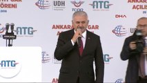 Ankara Başbakan Binali Yıldrım Hızlı Tren Garı Açılış Töreninde Konuştu