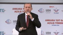 Ankara Cumhurbaşkanı Erdoğan, Hızlı Tren Garı Açılış Töreninde Konuştu