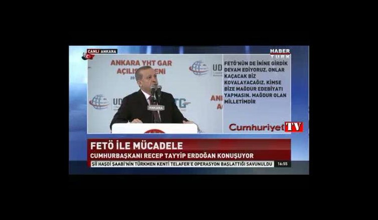 Erdoğan, Cumhuriyet Bayramı'nda Cumhuriyet kazanımlarını hedef aldı