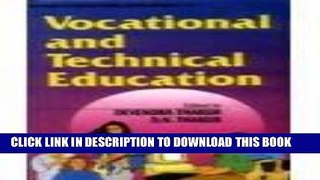 Best Seller Vocational and Technical Education Free Read