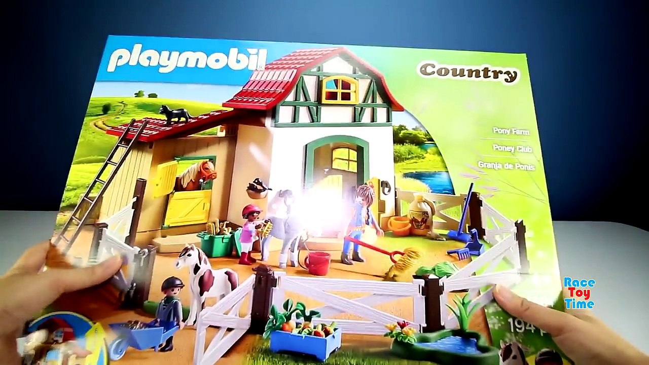 Playmobil Country Pony Farm Animals Building Set Toy Build Review