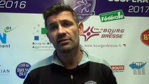 Rugby Fédérale 1 - Laurent Mignot réagit après USB - Roval Drôme XV