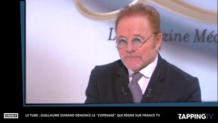 Le Tube : Guillaume Durand dénonce le "copinage" qui règne sur France TV