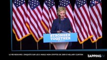 Elections américaines : Le FBI réouvre l'enquête sur les e-mails d'Hillary Clinton en 2009 (vidéo)