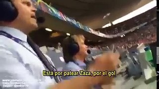 FUNNY video penalty Zaza has not wasted Euro 2016 فيديو مضحك ركله جزاء زازا لم تهدر