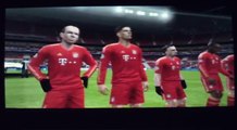 Barça vs Bayern de Múnich (Pes new 3ds gameplay)