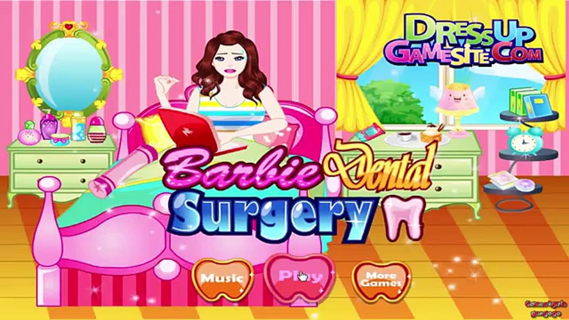 barbie games with music