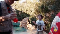 GIANT EGG SURPRISE OPENING Indominus Rex & Biggest Dinosaur Toy Ultra T-Rex Kids Video