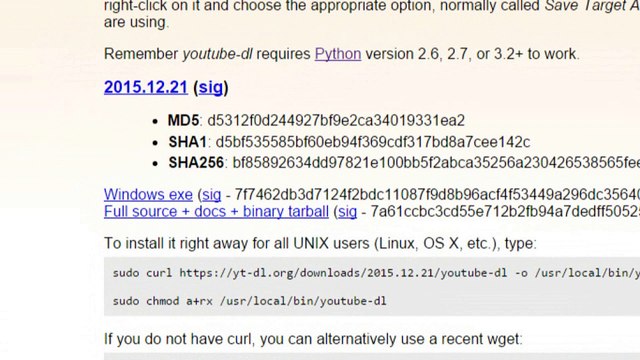 How To Download YouTube Videos Using youtube-dl