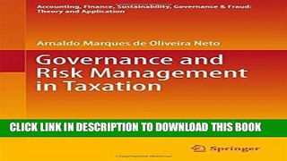 [READ] EBOOK Governance and Risk Management in Taxation (Accounting, Finance, Sustainability,