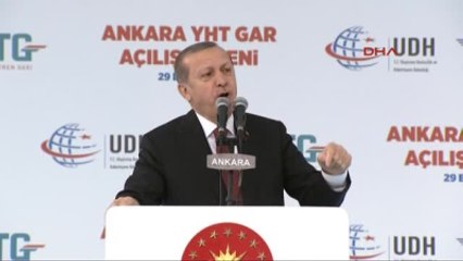 Download Video: Ankara Cumhurbaşkanı Erdoğan, Hızlı Tren Garı Açılış Töreninde Konuştu