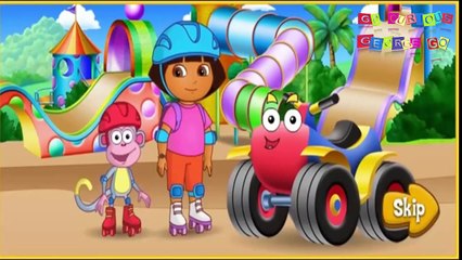 Dora La Exploradora Roller skate Adventure Watch Play ◕ ‿ ◕ Diego Fiercest Animal Rescue Adventure