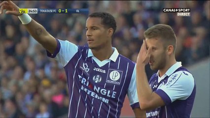 Christopher Jullien Goal HD - Toulouse	1-1	Lyon 29.10.2016