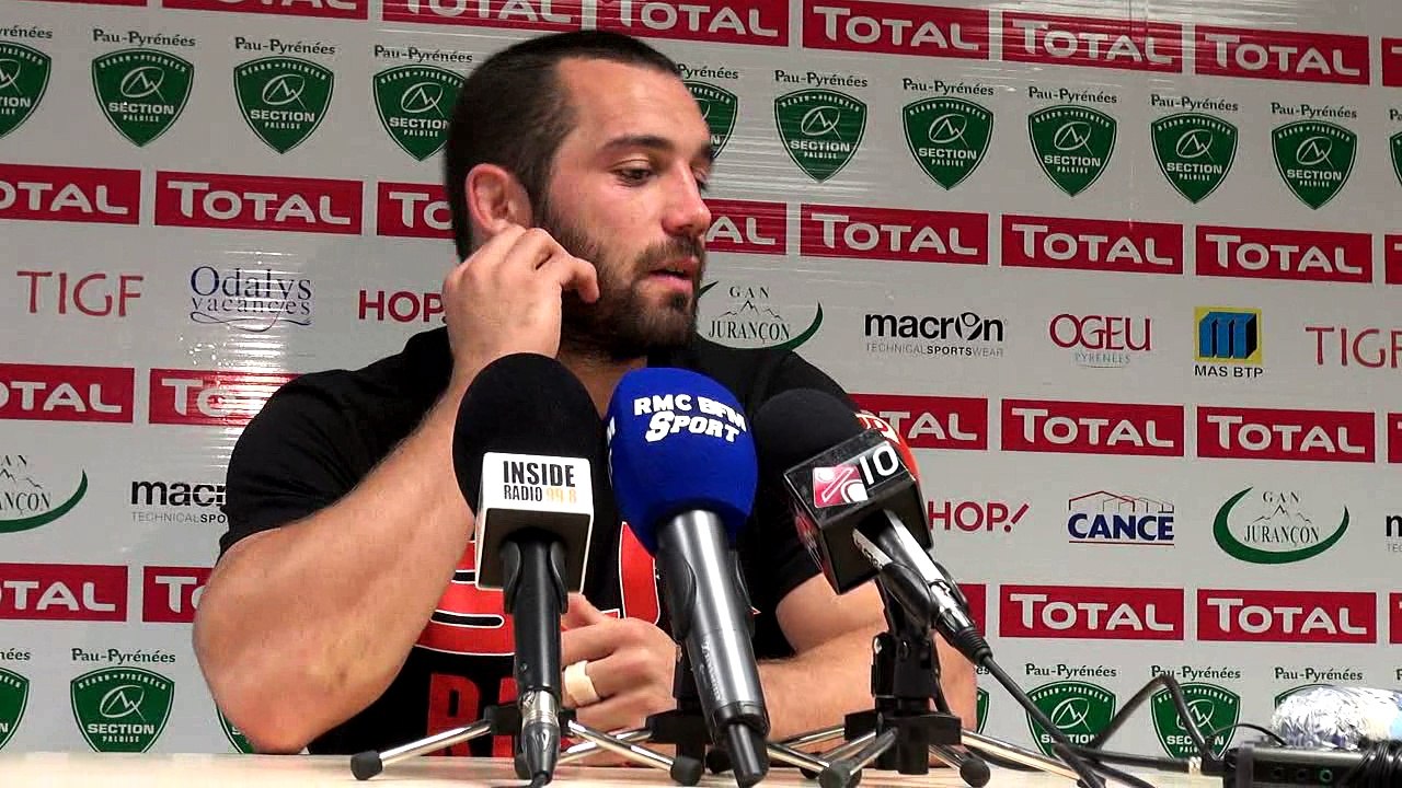 Doussain après Section Paloise - Toulouse : "On s'est nourri des fautes paloises"