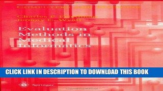[DOWNLOAD] PDF Evaluation Methods in Medical Informatics (Computers and Medicine) Collection BEST