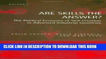 Ebook Are Skills the Answer?: The Political Economy of Skill Creation in Advanced Industrial