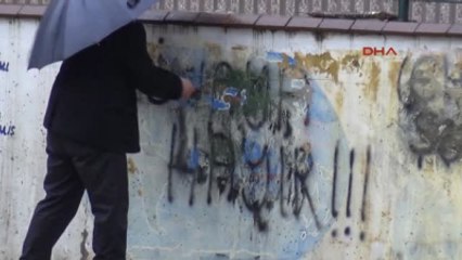 Trabzon Of'ta Atatürk Büstlerine Çirkin Saldırı