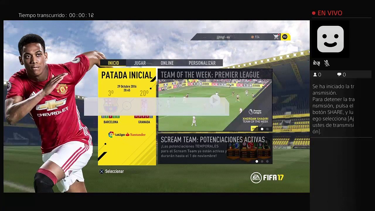 Transmisión de PS4 en vivo de jjjhhgf--kk