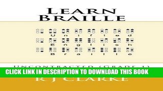 [READ] EBOOK Learn Braille: Uncontracted (Grade 1)    Contracted (Grade 2) ONLINE COLLECTION