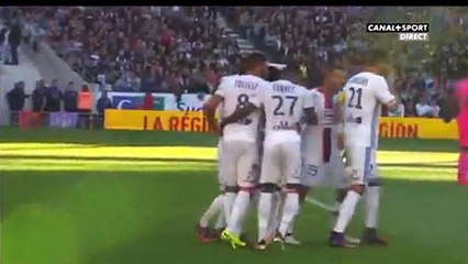 Alexandre Lacazette Penalty Goal HD - Toulouse 0-1 Lyon - 29.10.2016
