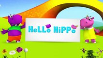 Head, Shoulders, Knees and Toes _ 3D Nursery Rhymes & Kids Songs by Hello Hippo-kids animation