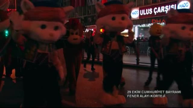 Ankara 29 Ekim Cumhuriyet Bayramı Fener Alayı