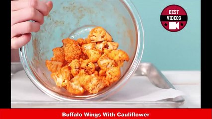 Buffalo Wings With Cauliflower - Cooking Recipe