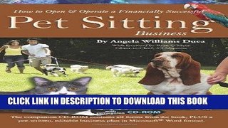 [PDF] How To Open   Operate a Financially Successful Pet Sitting Business Popular Online