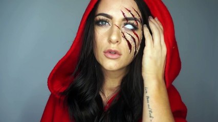 Red Riding Hood Halloween Makeup Tutorial