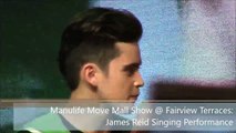 Manulife Moves Mall Show @ Fairview Terraces : James Reid Singing Performance