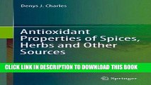 [FREE] EBOOK Antioxidant Properties of Spices, Herbs and Other Sources BEST COLLECTION