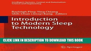 [FREE] EBOOK Introduction to Modern Sleep Technology (Intelligent Systems, Control and Automation: