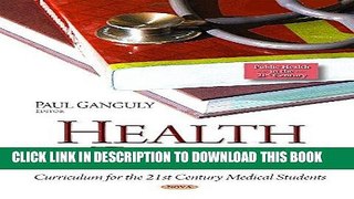 [READ] EBOOK Health and Disease: Curriculum for the 21st Century Medical Students BEST COLLECTION